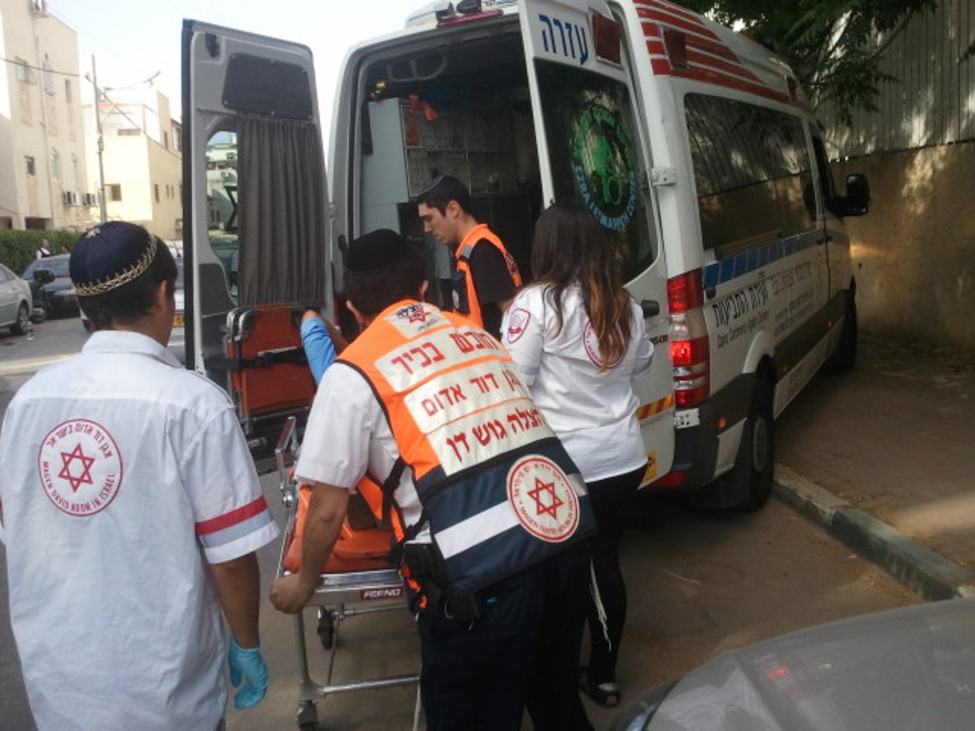 בני-ברק: רוכב אופנוע החליק ונפצע