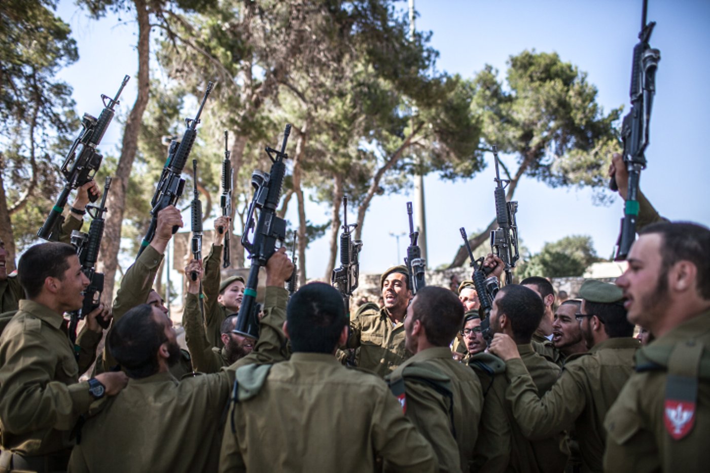תמונות: טקס ההשבעה של גדוד נצח יהודה
