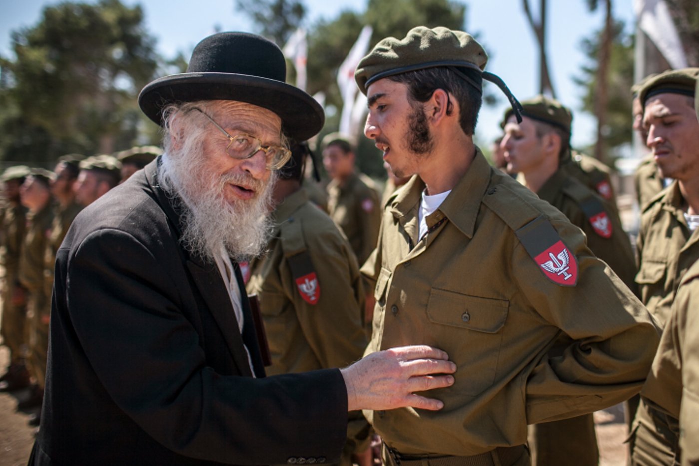 תמונות: טקס ההשבעה של גדוד נצח יהודה