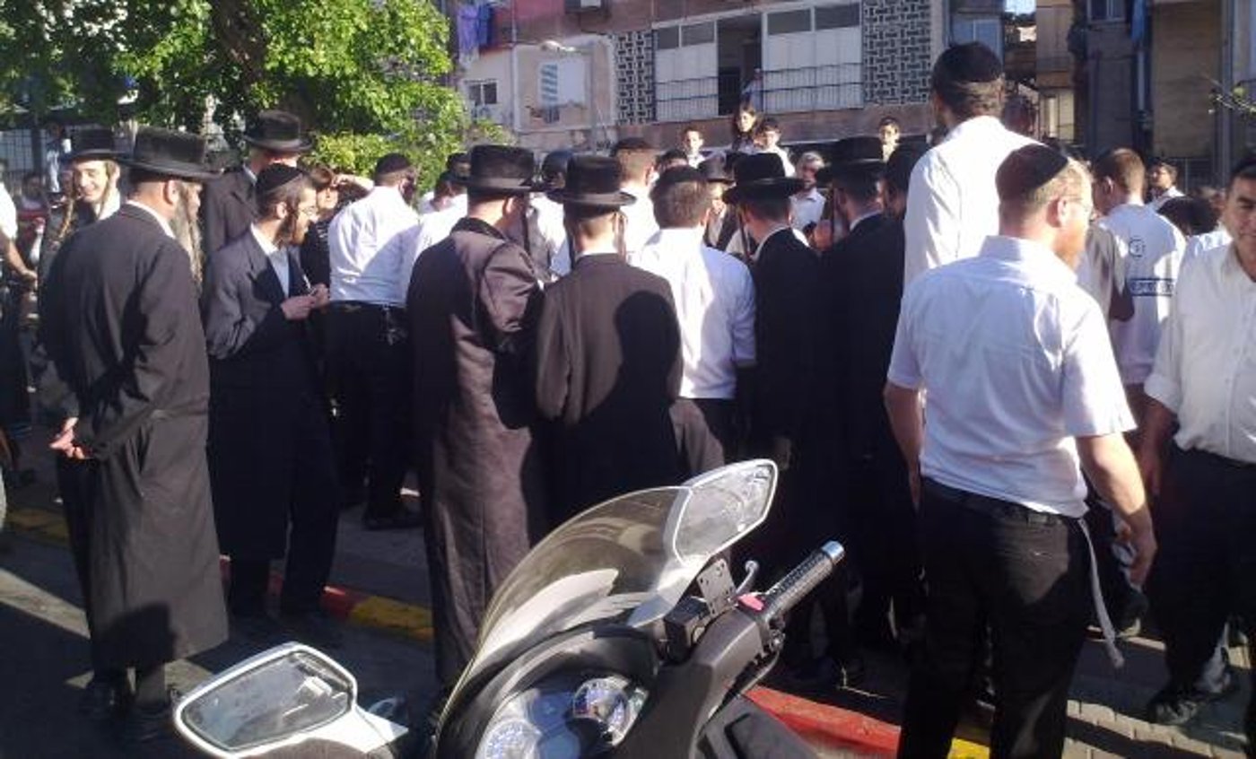 המהומה במרכז בני-ברק