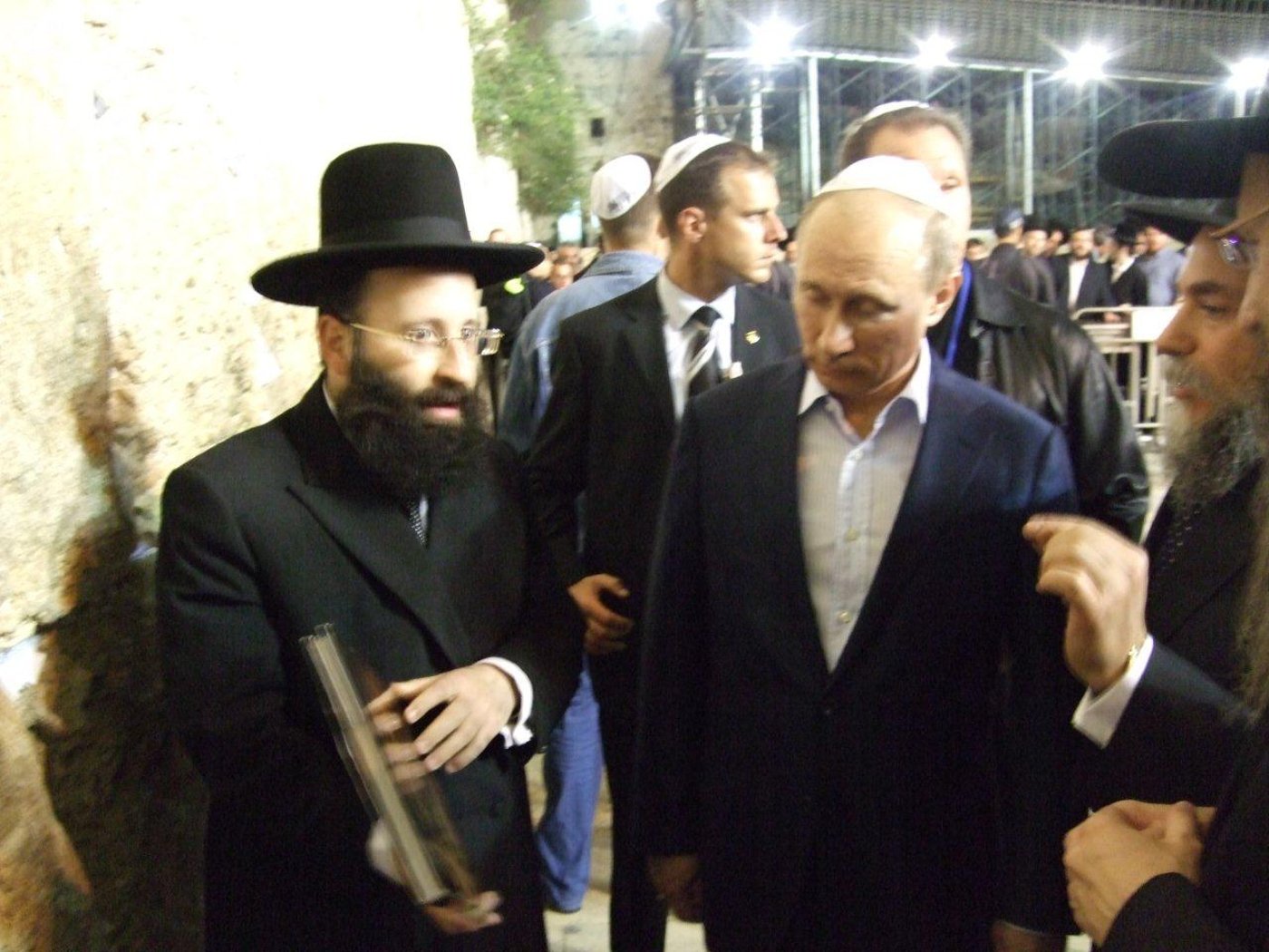 הנשיא ולדימיר פוטין למתפללים בכותל: "שיתקבלו תפילותיכם"
