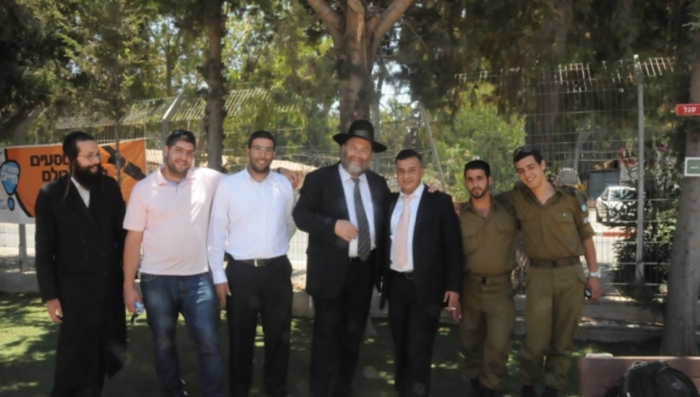 הרב מנחם שטיין ביום העיון