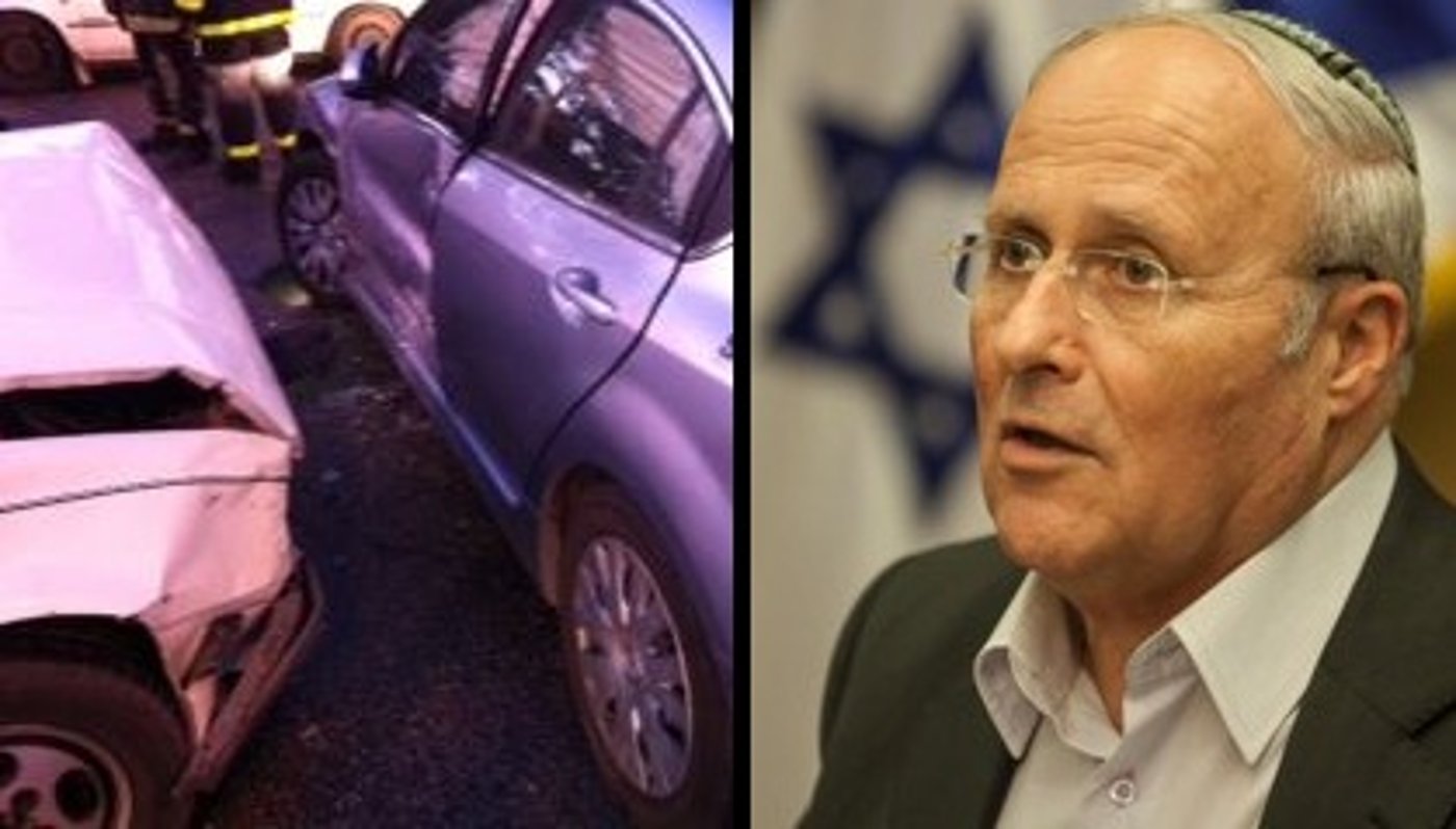 אורלב וזירת התאונה
