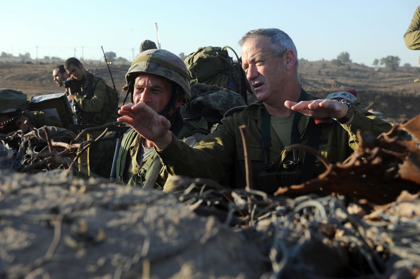 צפו: הרמטכ"ל מסתער עם הלוחמים