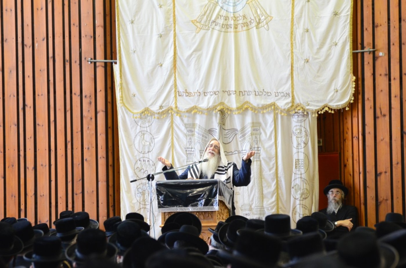 צאנז: אלפים במעמד הסליחות ובדרשת ההתעוררות