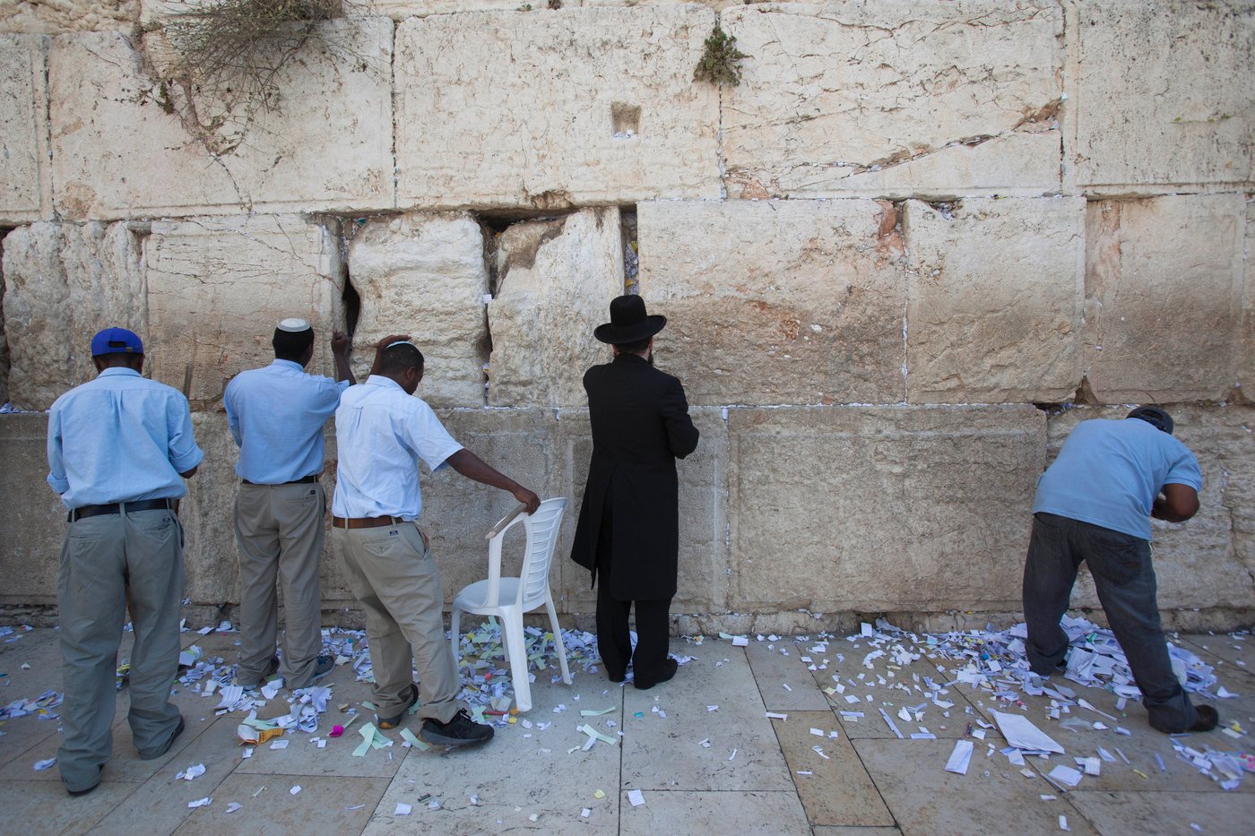 הכותל: לקראת שנה חדשה של תפילות