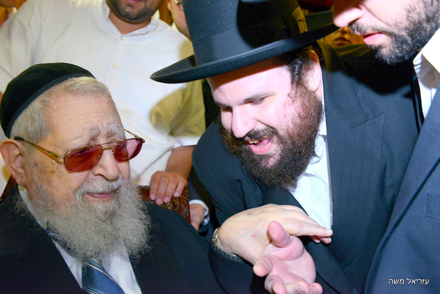 עובדי קול ברמה זכו לשנה טובה מהרב עובדיה יוסף