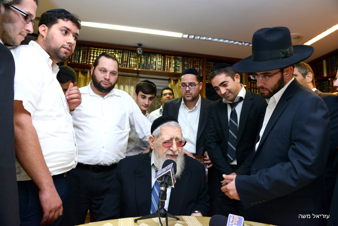 עובדי קול ברמה זכו לשנה טובה מהרב עובדיה יוסף