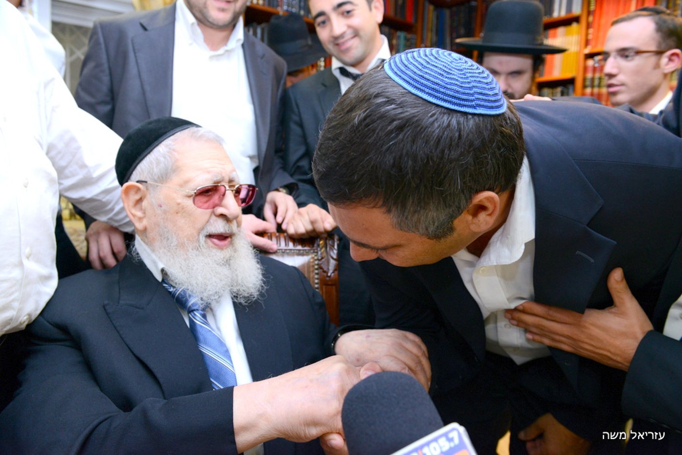 עובדי קול ברמה זכו לשנה טובה מהרב עובדיה יוסף