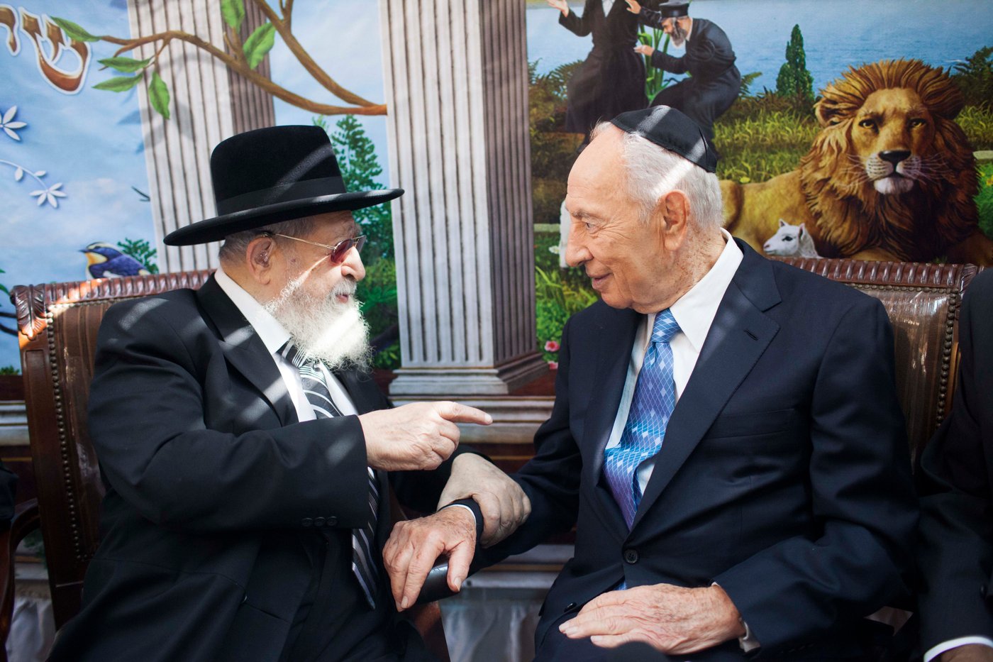 פרס בסוכת הרב עובדיה: בשמים לא אדישים לאיראן