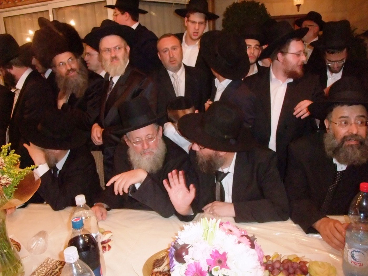 ראשי ישיבות בסוכת הרב שמואל אויערבך ● תיעוד