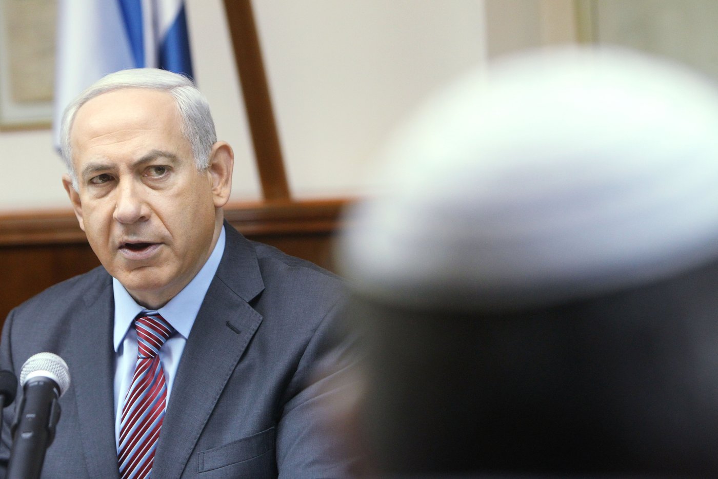 תמונות: הממשלה מתכנסת בצל המבצע בעזה
