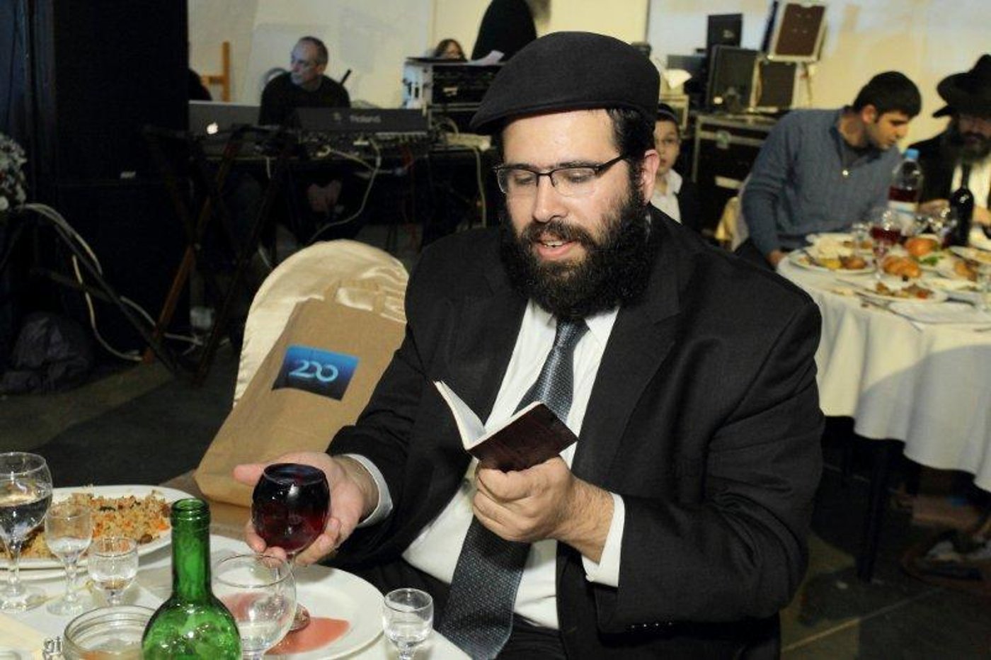 מוסקבה התוועדה לרגל חג הגאולה