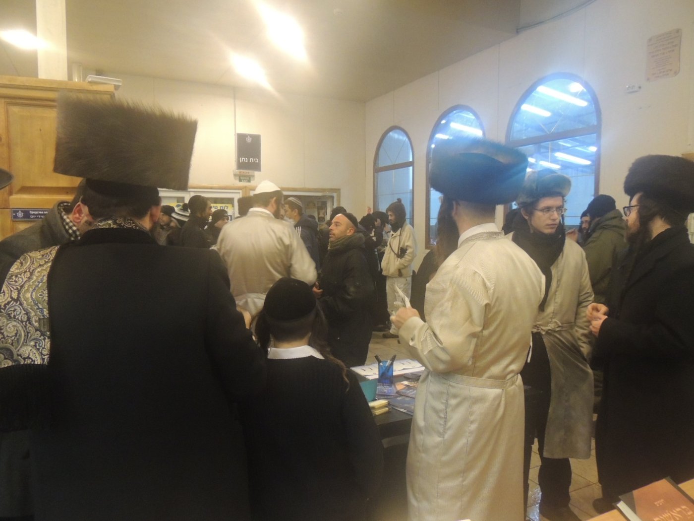 נר שמיני באומן המושלגת
