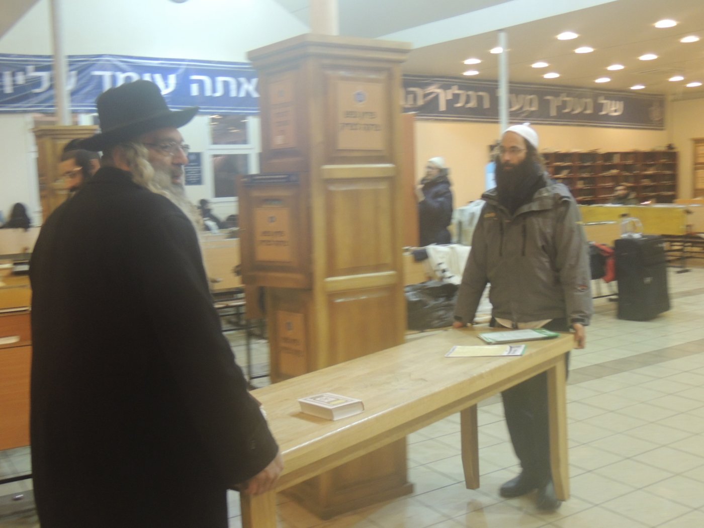 נר שמיני באומן המושלגת