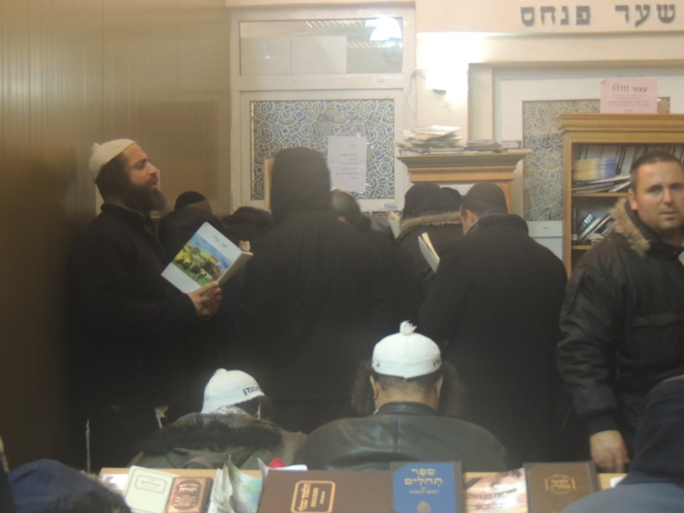 נר שמיני באומן המושלגת