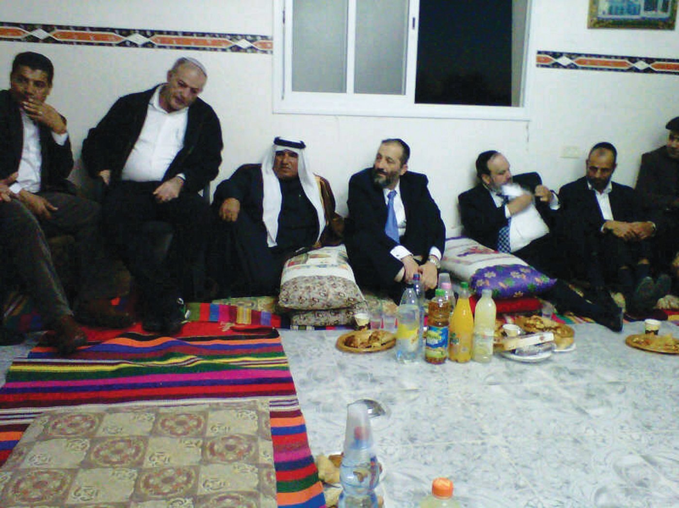 ,דרעי נפגש עם בדואים, אמש