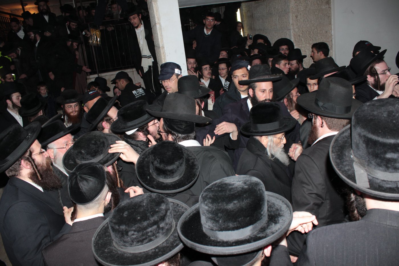 רבבות חסידים קיבלו את האדמו"ר מסאטמר בי-ם