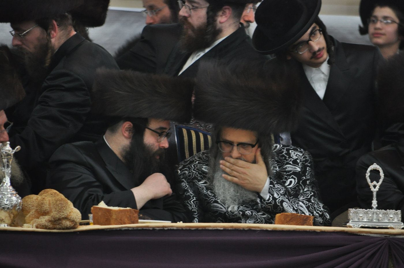 תיעוד מיוחד: האדמו"ר מסאטמר מבקר בבני-ברק