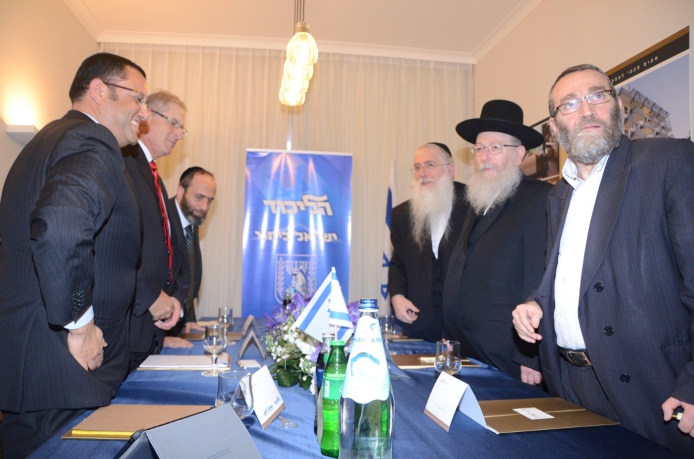 צוות המו"מ של יהדות התורה נפגש עם נציגי הליכוד