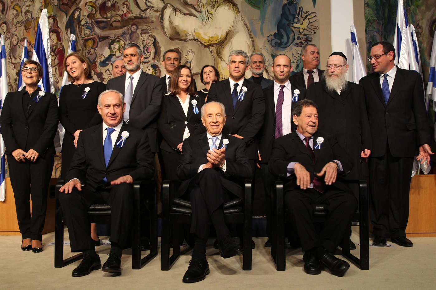 צפו בגלריה: היום הראשון של הח"כים בכנסת ה-19