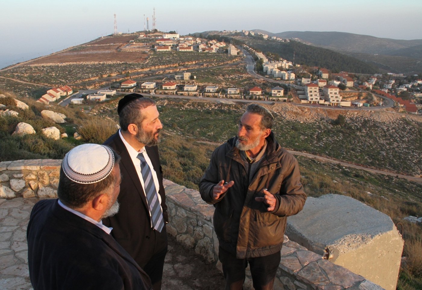 צפו: דרעי סייר בשומרון