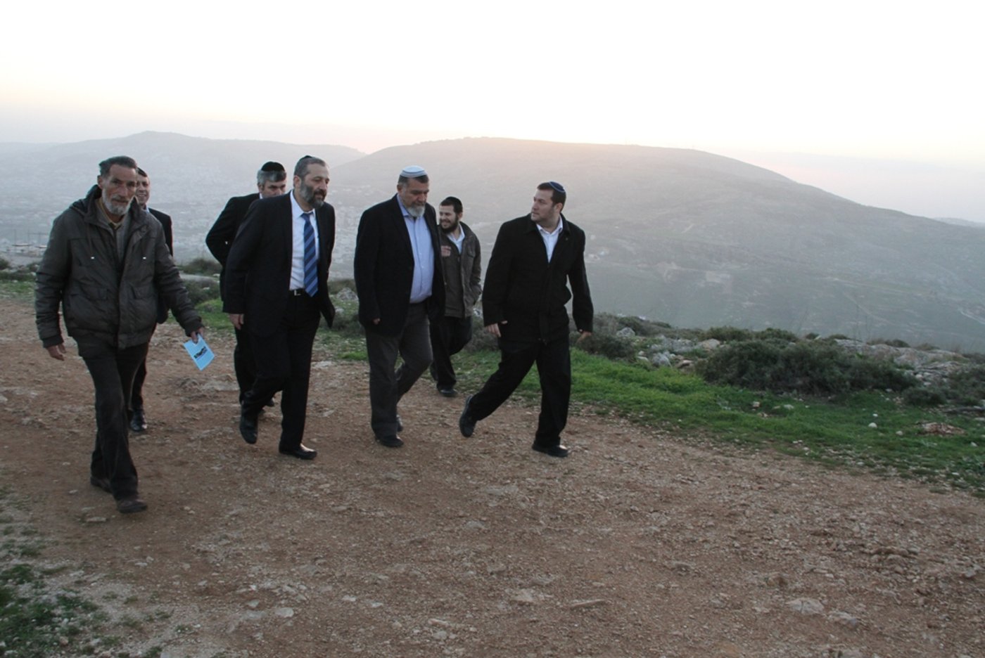 צפו: דרעי סייר בשומרון