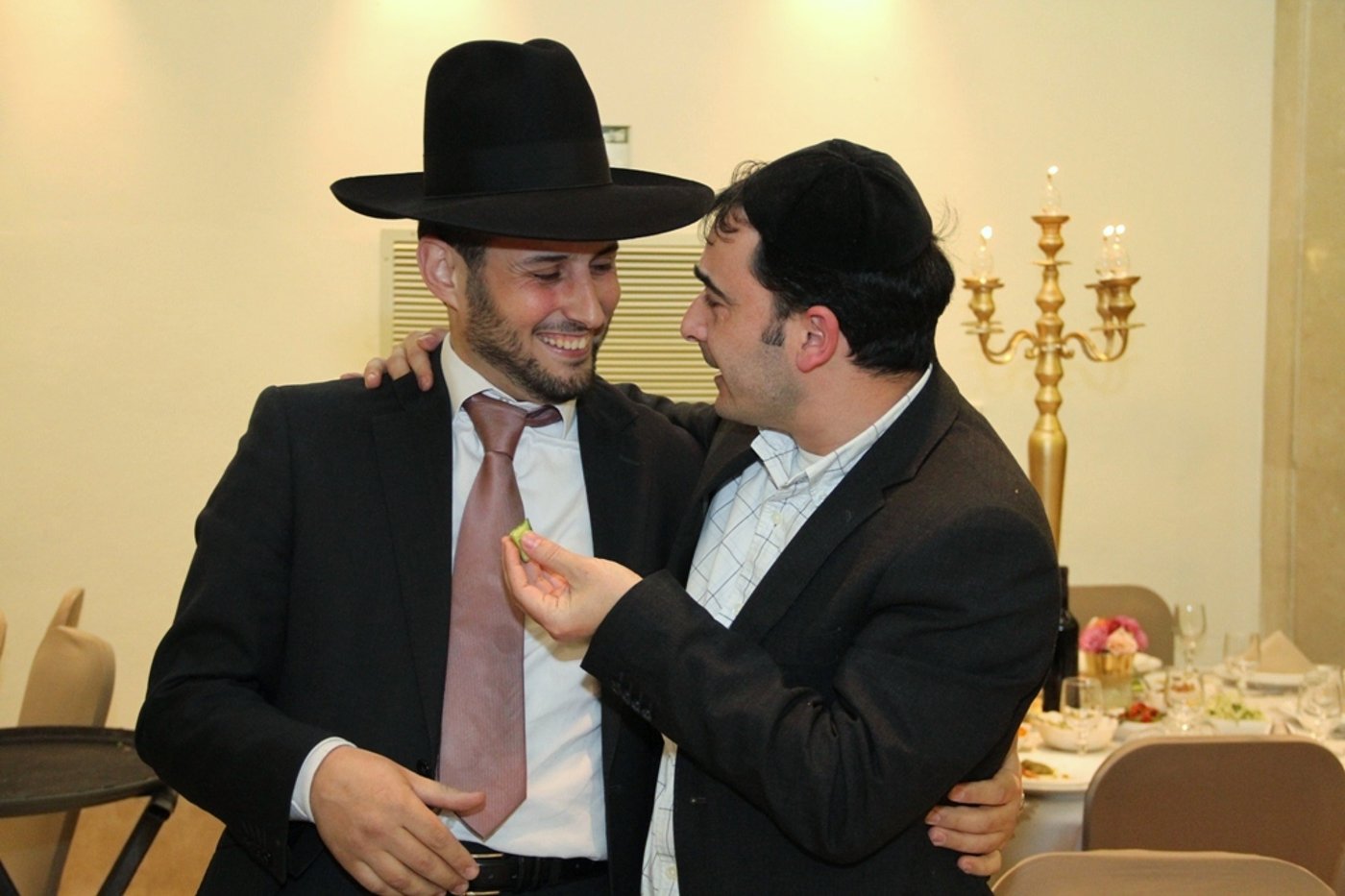 חיים ביטון יו"ר מטה הבחירות ואלישיב רבין