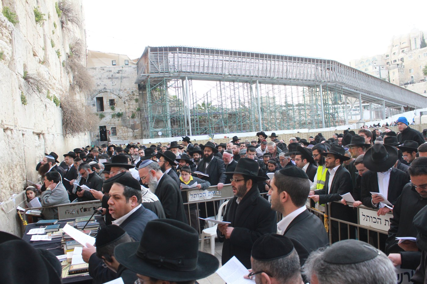 צפו: תפילה לרפואת הרב יוסף