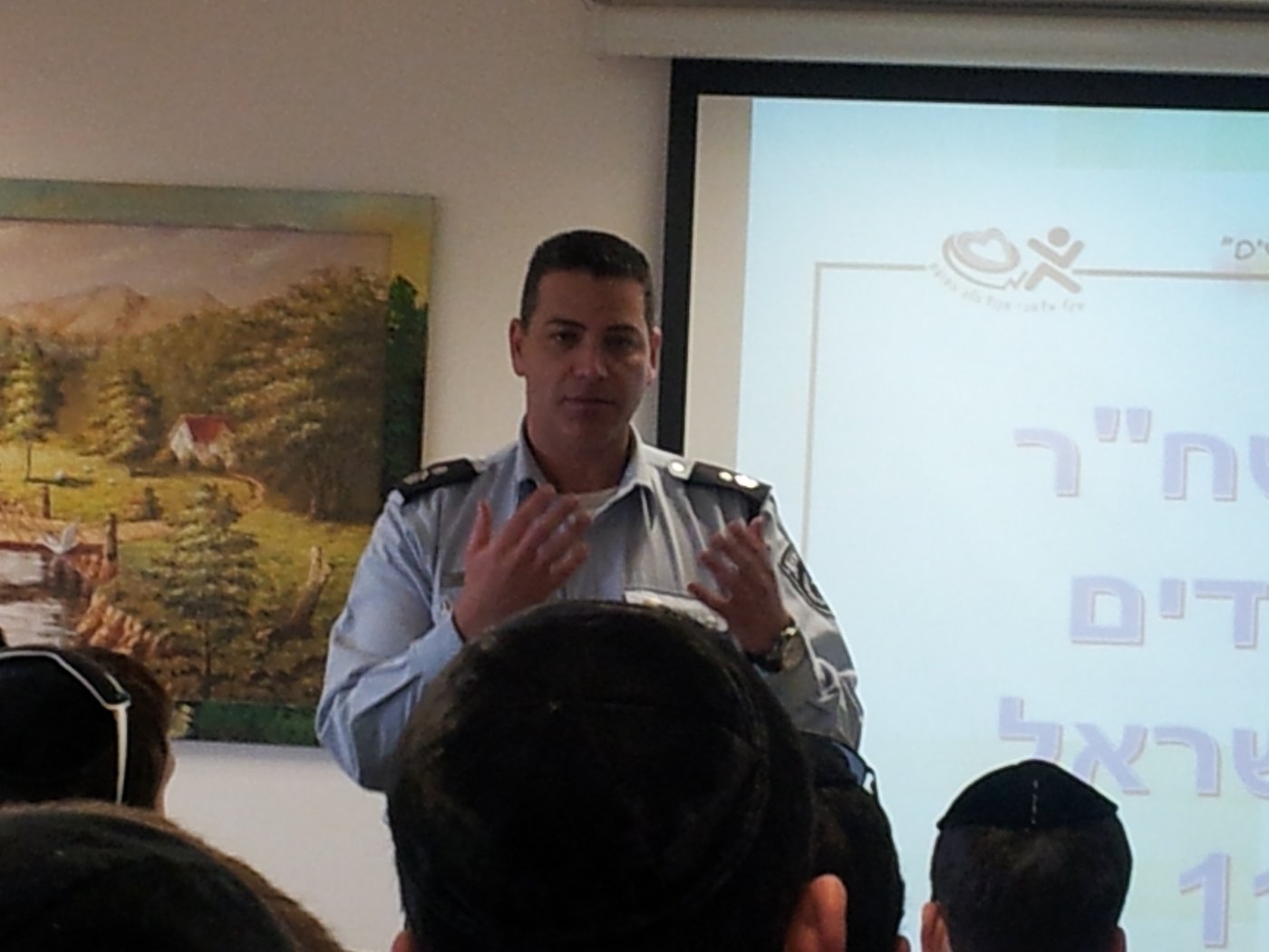 עשרות חרדים השתתפו באירוע הסברתי של שילוב חרדים במשטרה