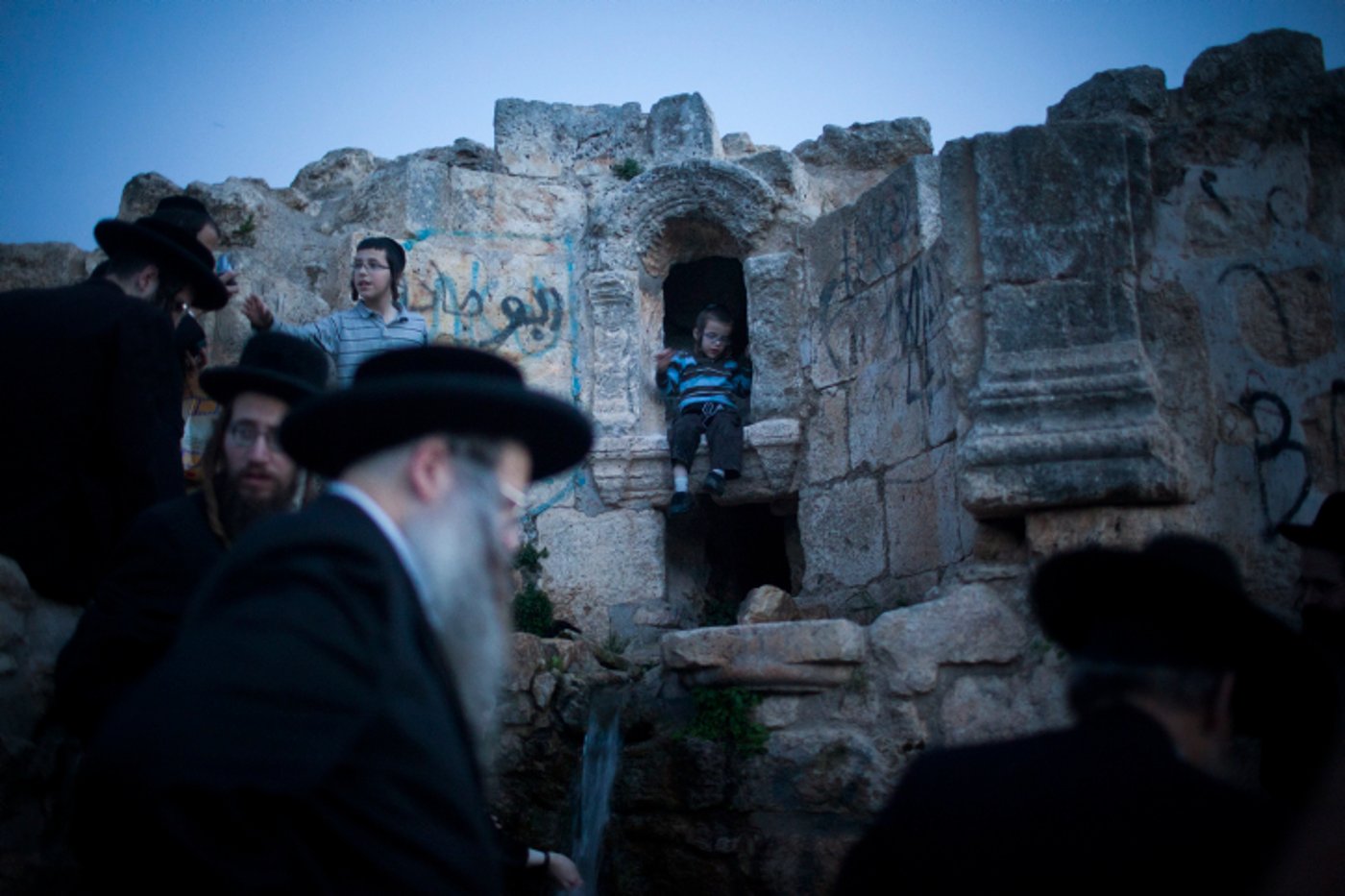 תיעוד ערב חג: שאיבת מים שלנו