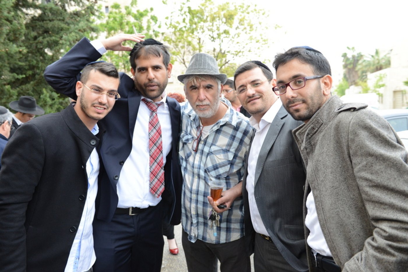 צפו: ברית לבן הזמר אביעד גיל
