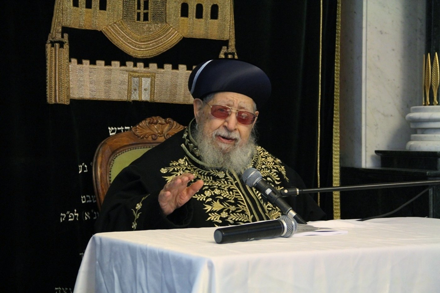גלריה: אזכרה לאביו של אריה דרעי