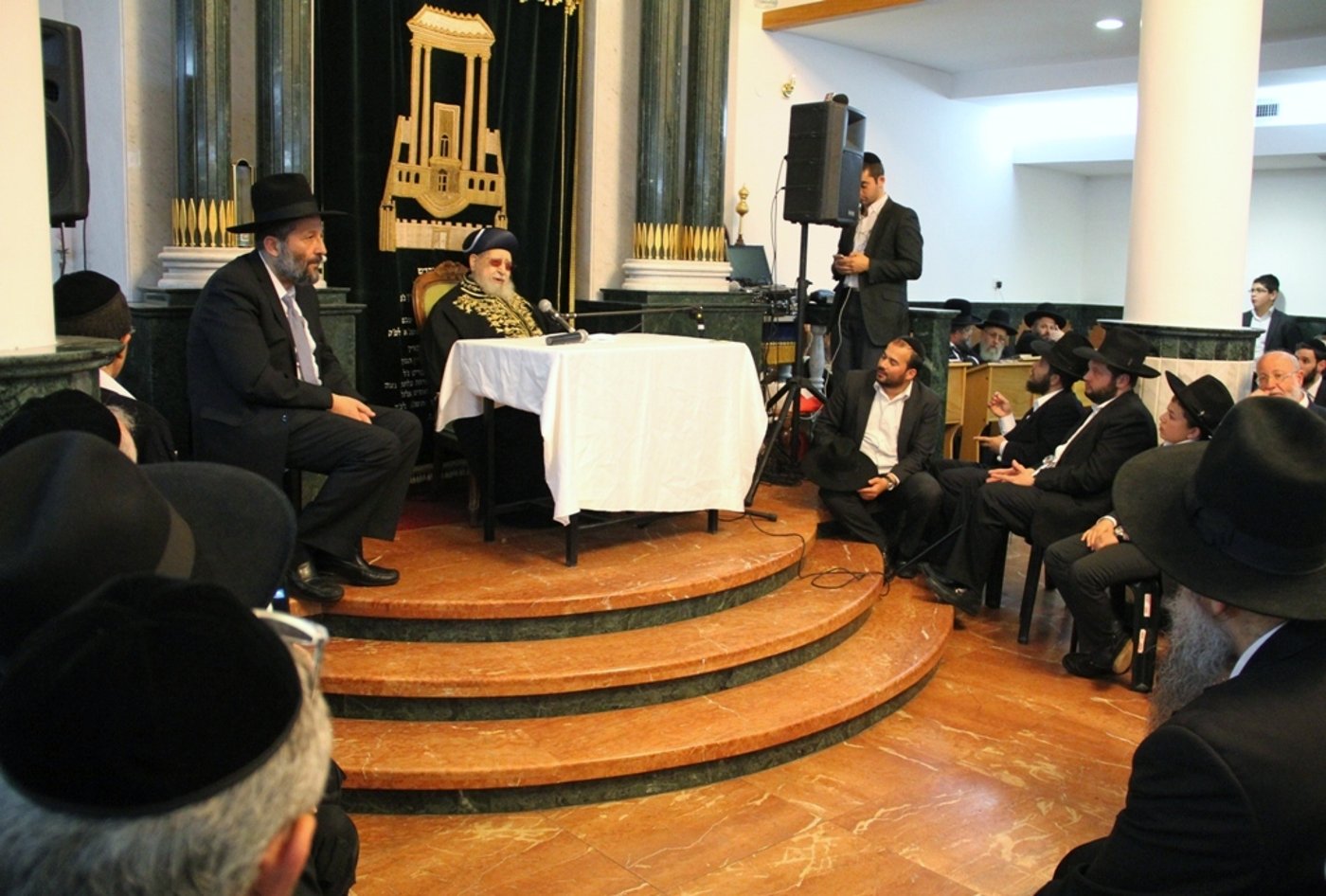 גלריה: אזכרה לאביו של אריה דרעי