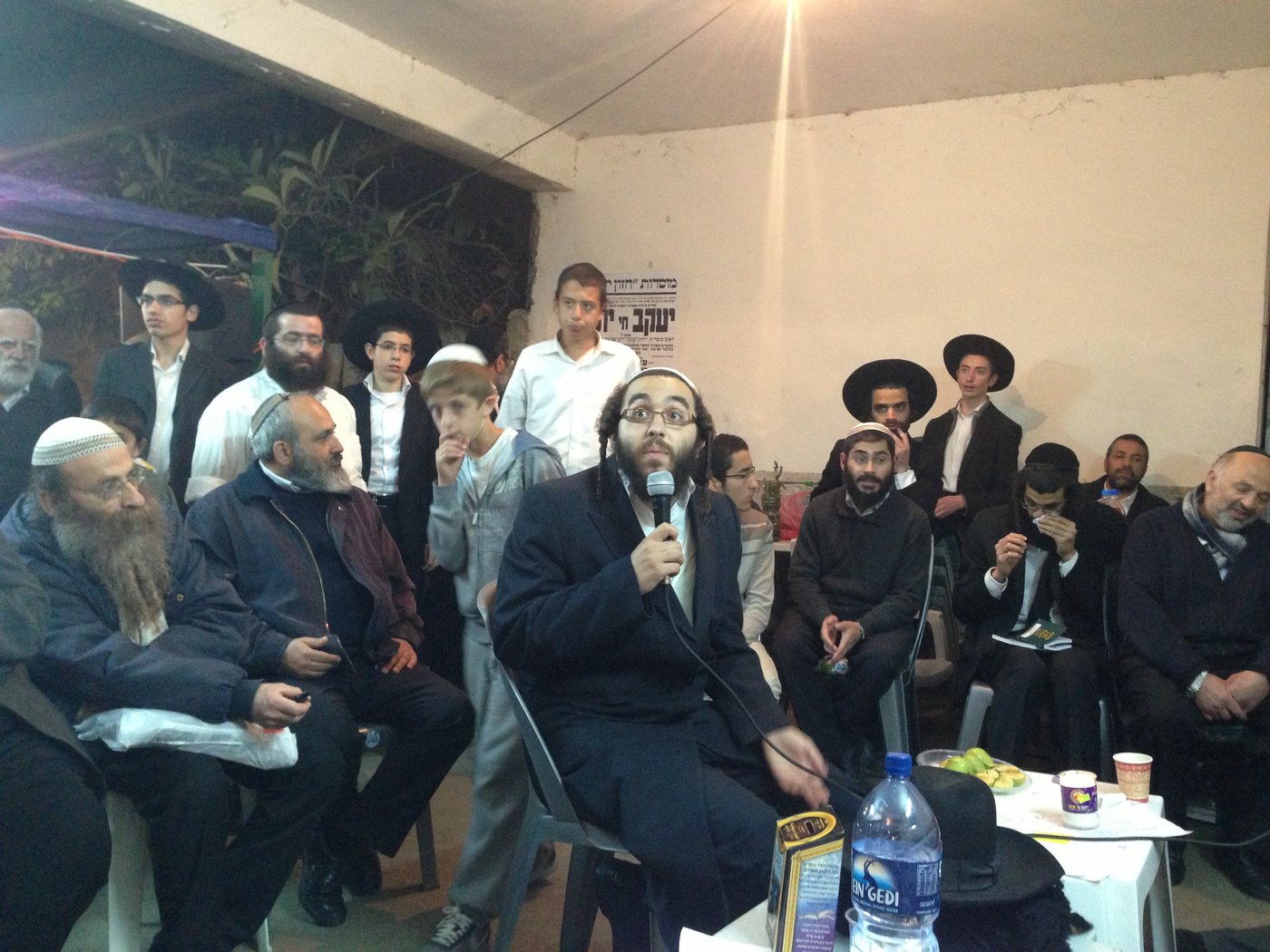 יום של ניחומים בבית הרב יעקב יוסף ע"ה