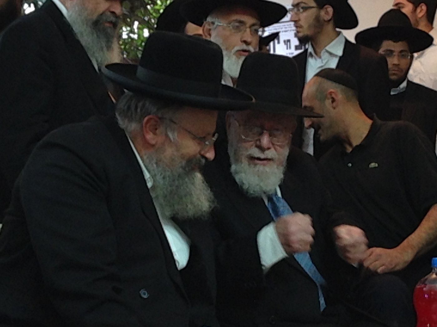 יום של ניחומים בבית הרב יעקב יוסף ע"ה