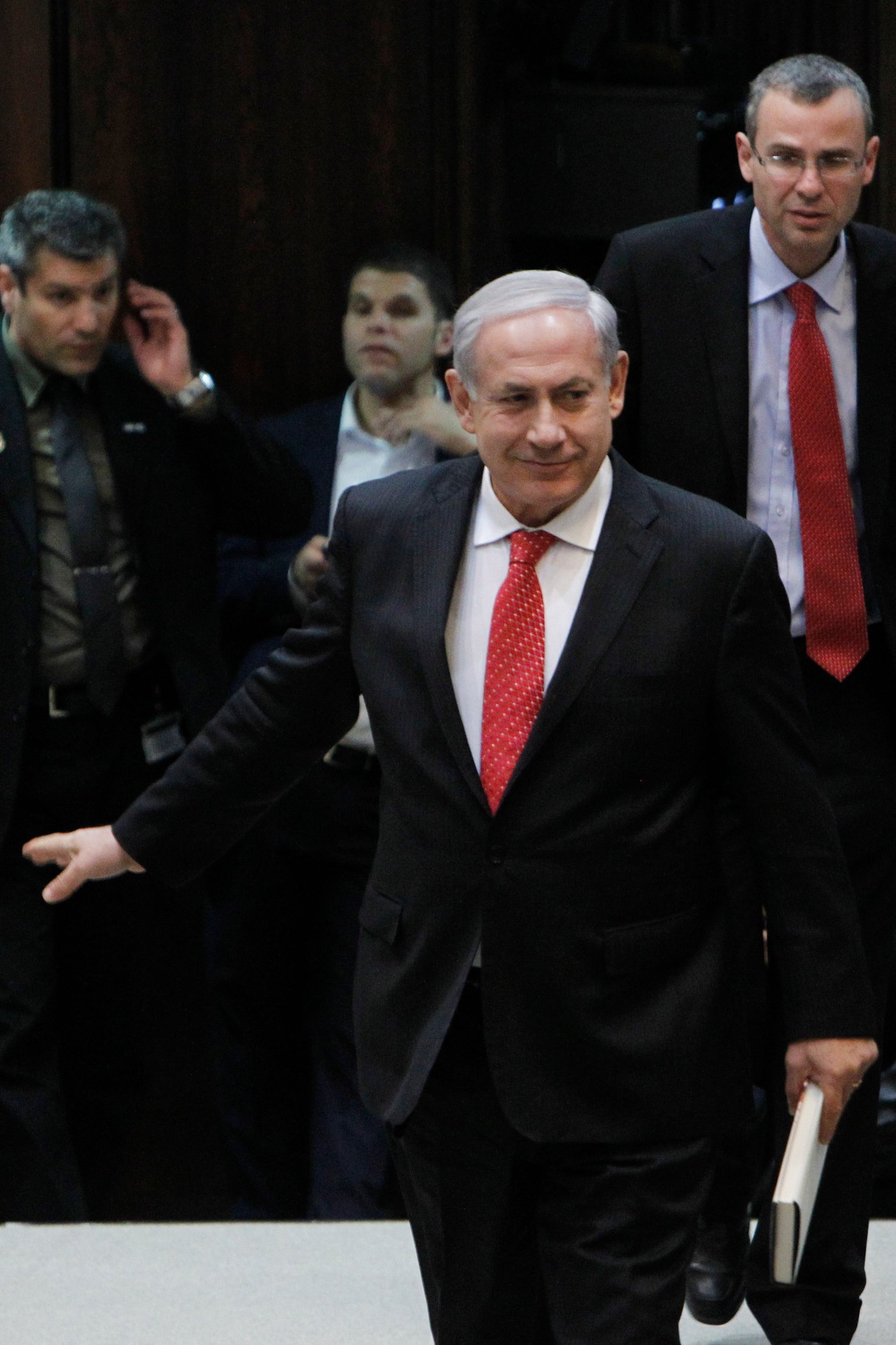 גלריה: מליאת הכנסת בעת השתלחות לפיד בחרדים