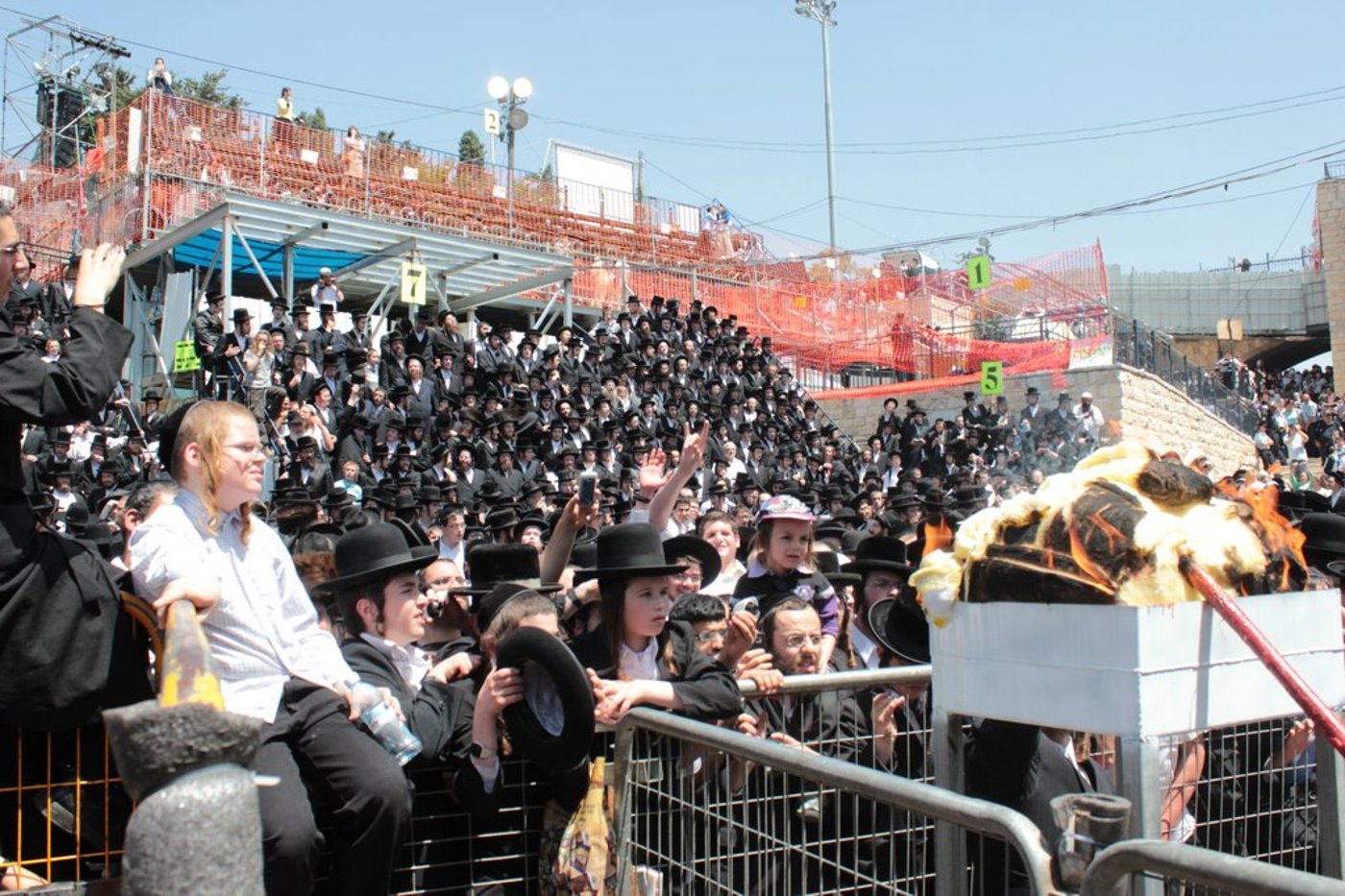 חלאקה, שרב, וח"י רוטל • מירון בוערת משמחה; צפו