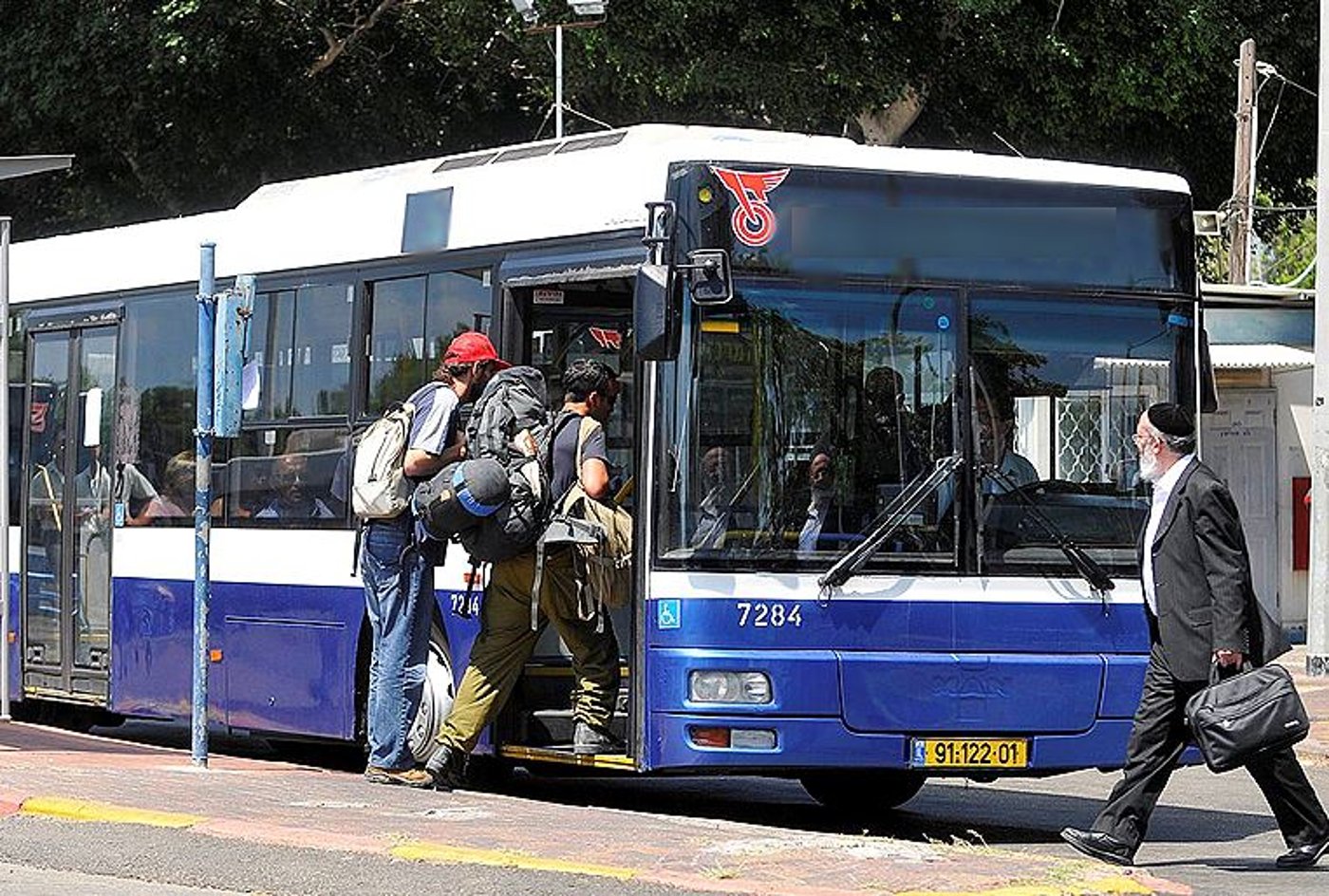 אוטובוס של חברת 'דן'