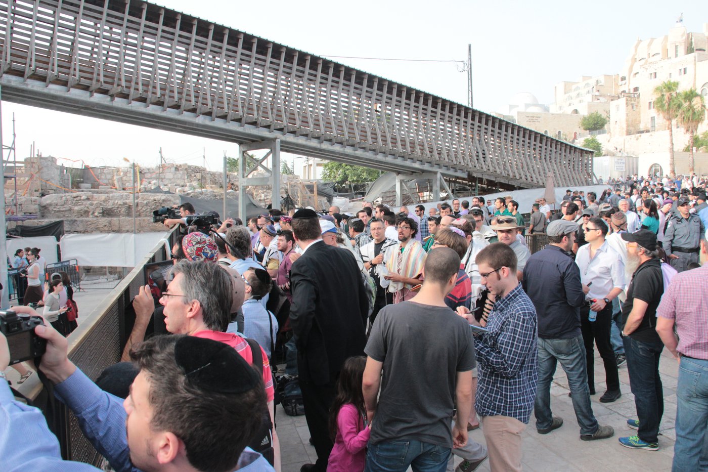 הסלקציה בכותל המערבי • תיעוד ענק