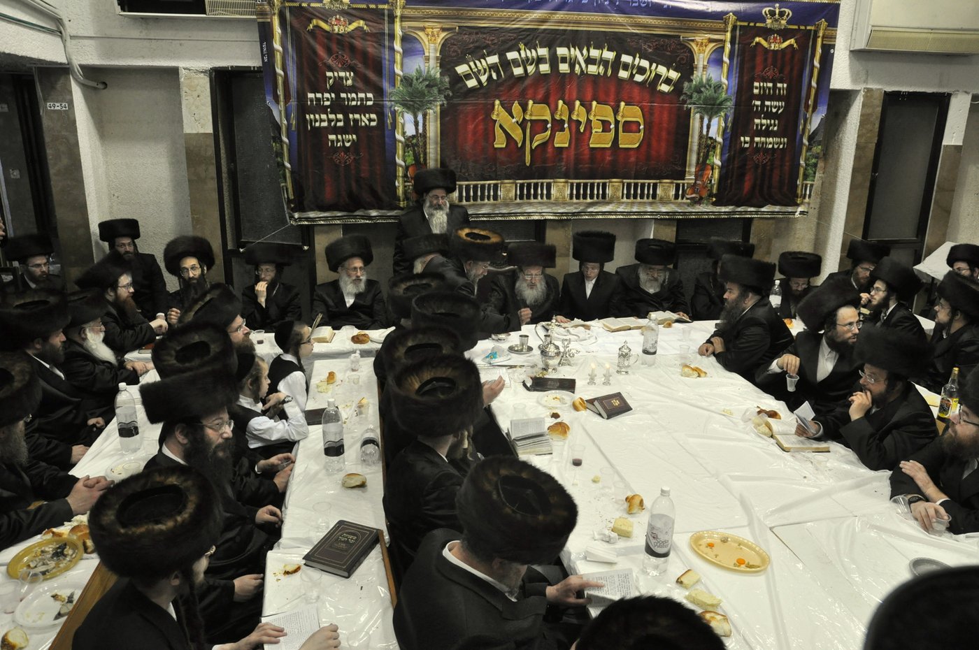 גלריה: הרבי מספינקא בביקורו בישראל