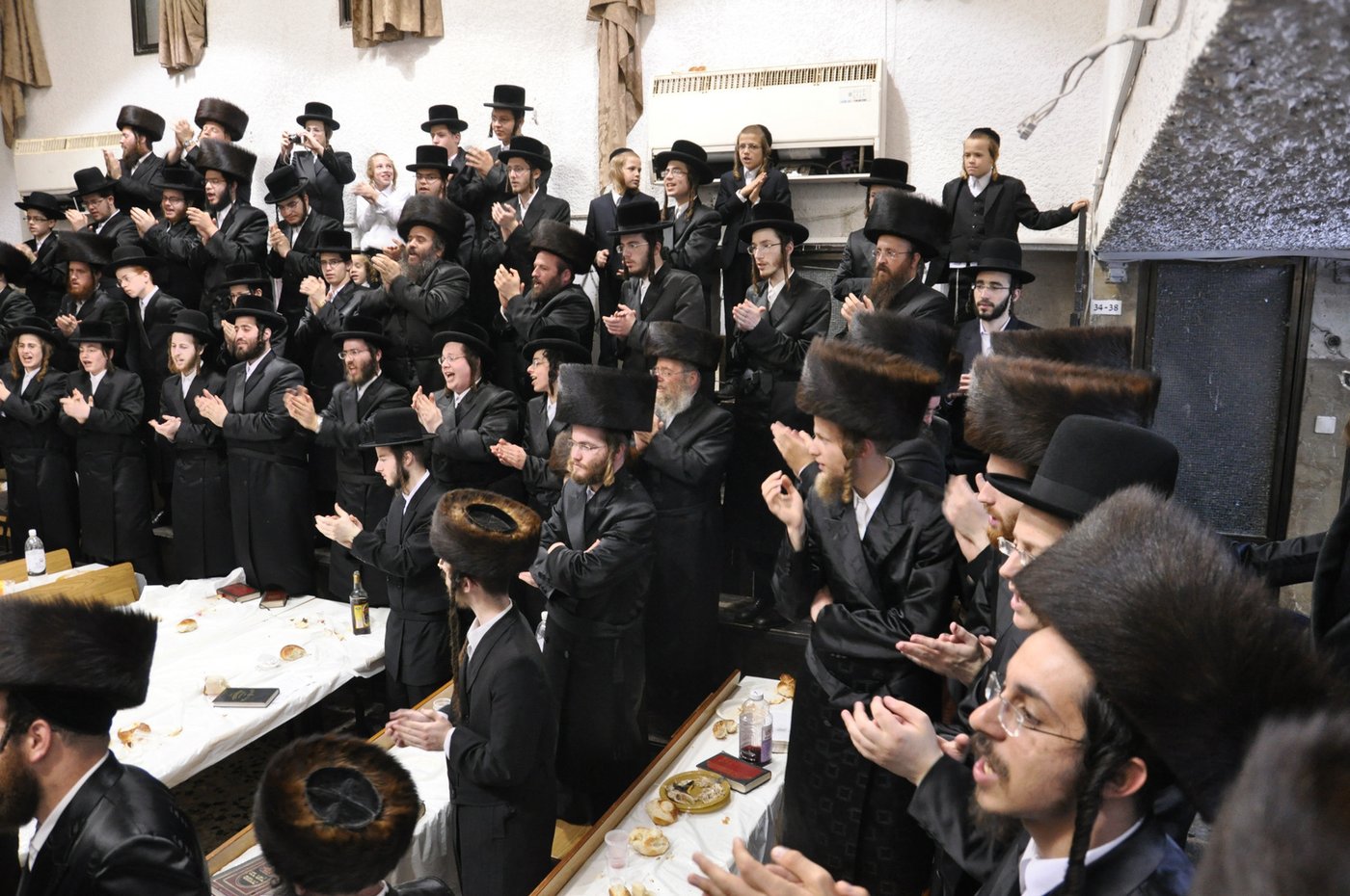 גלריה: הרבי מספינקא בביקורו בישראל