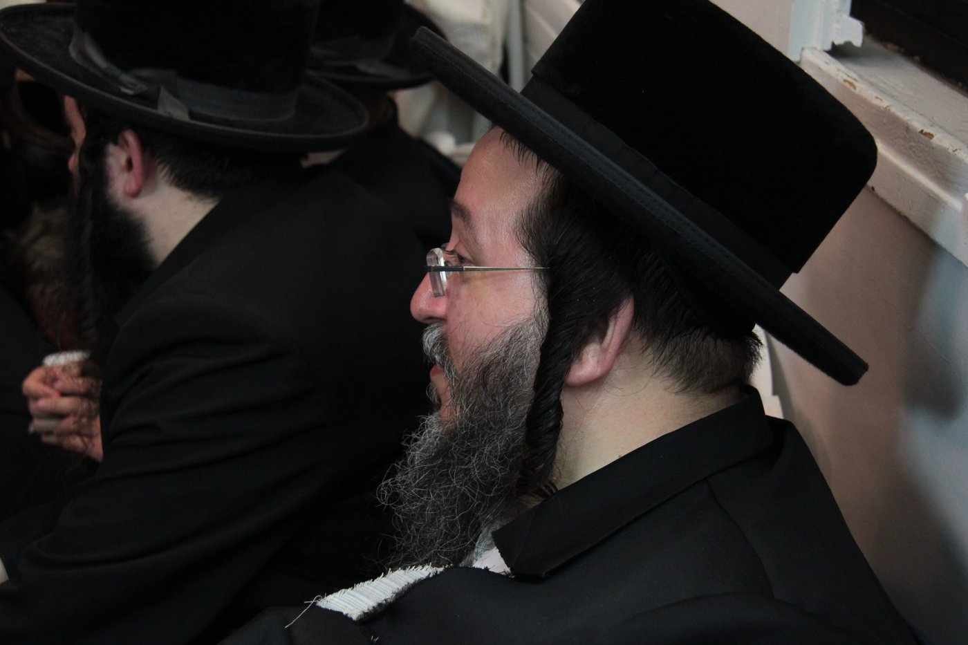 צפו: ניחום אבלים בבית האדמו"ר מסווארן