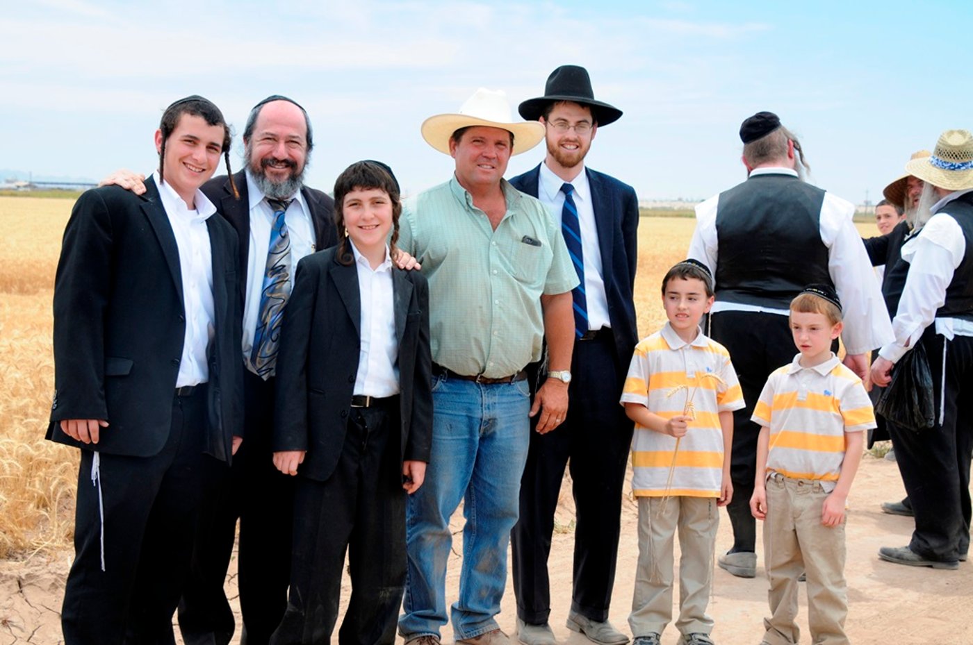 הקציר של הרבי סאטמר: צפו בגלרית ענק מאריזונה