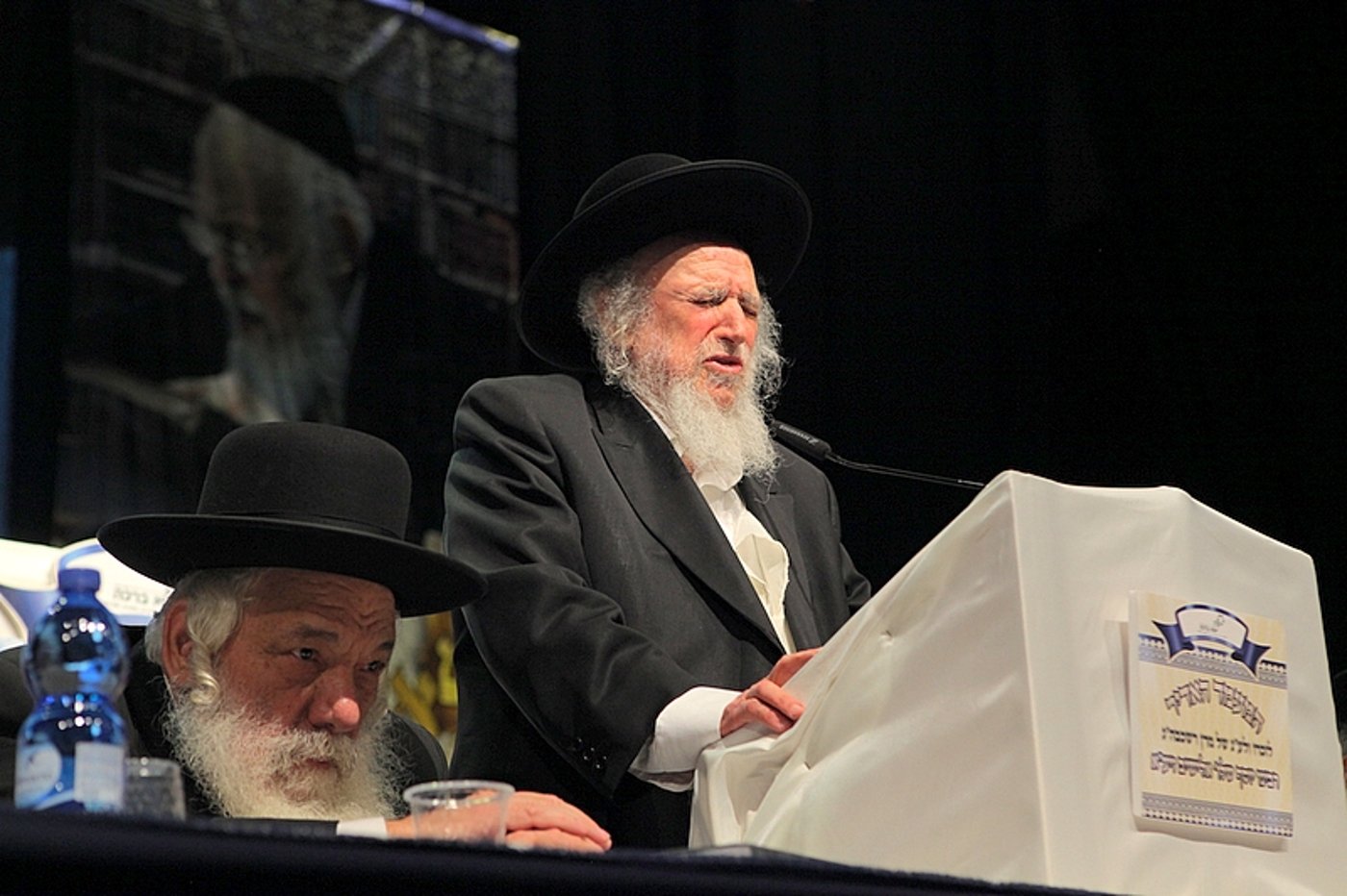 יום יארצייט ראשון לגרי"ש אלישיב: המונים בעצרת