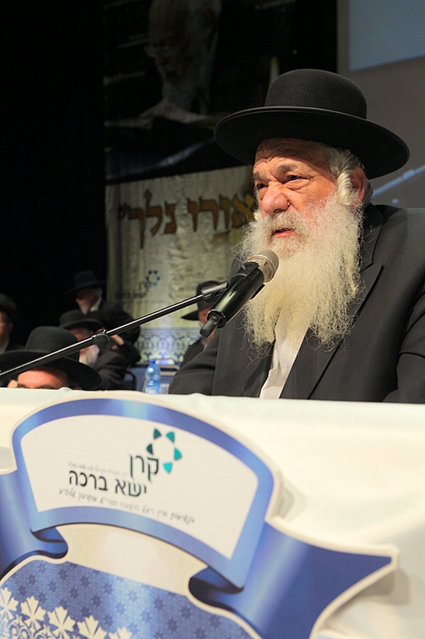 יום יארצייט ראשון לגרי"ש אלישיב: המונים בעצרת