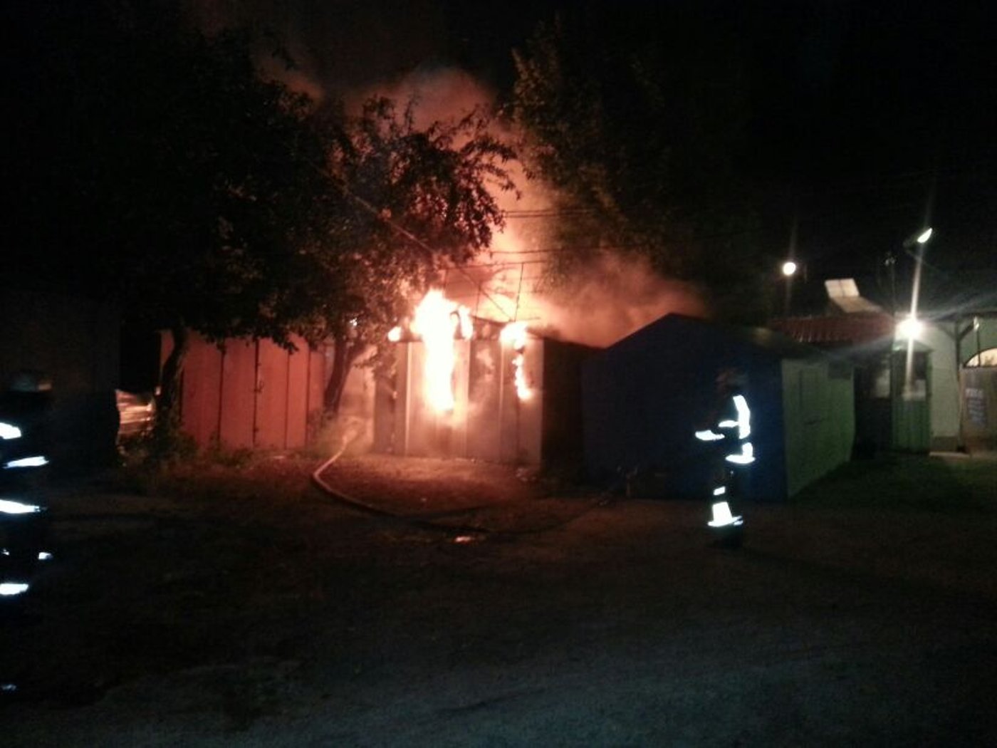 אומן: שריפה ליד ציונו של רבי נחמן מברסלב
