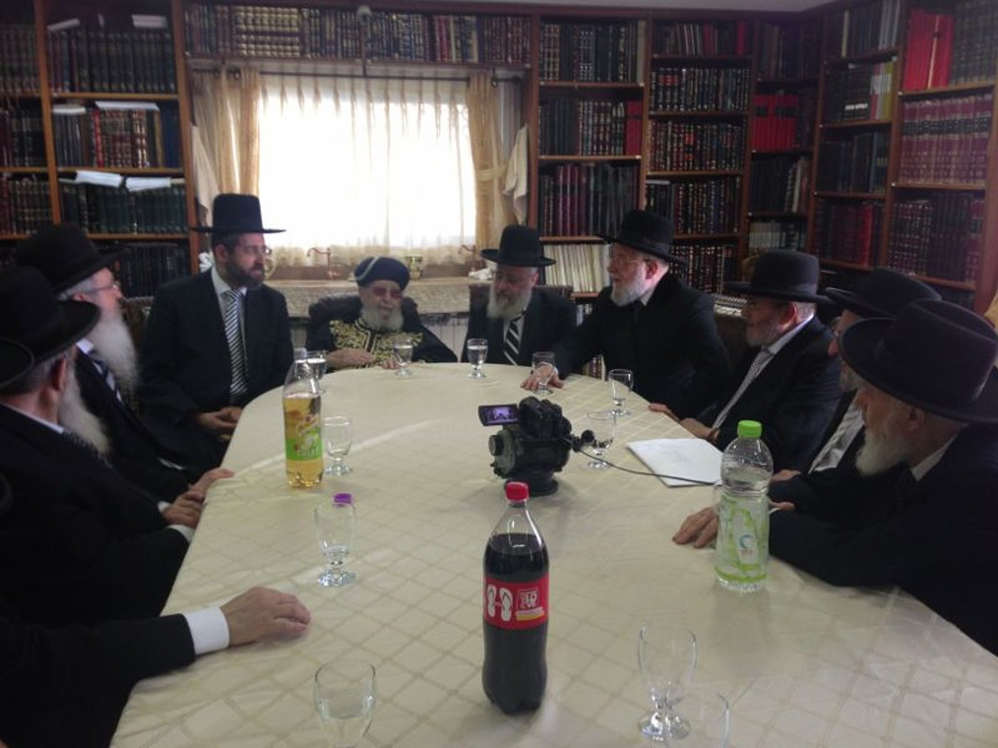 הרב דוד לאו קיבל את ברכת ותמיכת הגר"ע יוסף