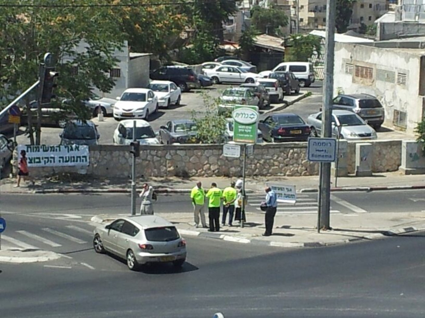 קיבוצניקים הגיעו לשכונת גאולה; המטרה: להגן על חיילים חרדים
