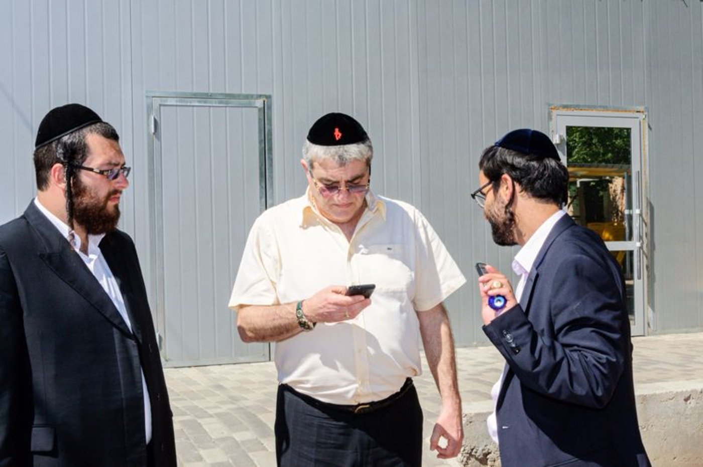 שגריר ישראל באוקראינה ביקר באומן